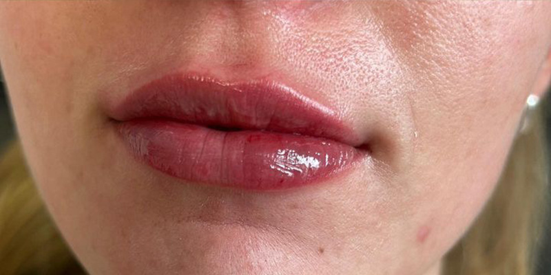 Lips Before & After Image